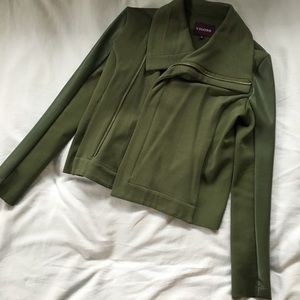 Green Moto Jacket